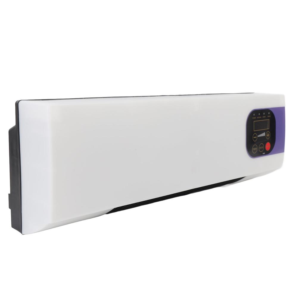 Wall Heater for Indoor Use PTC Heating 3 Speed Level Smart Timer Remote Control Low Noise Electric W