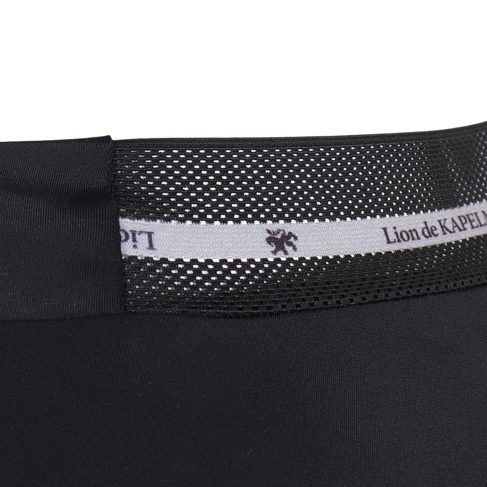 Lion de Kapelmuur Padded Cycling Tights with UV Platinum Size 34 Women's Spring/Summer Protection, Pad, Black,