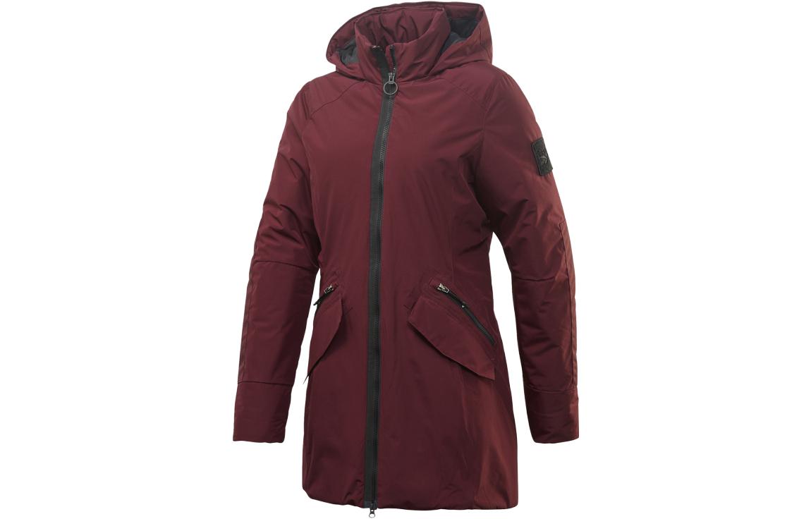 Женская пуховая куртка Reebok PRKA Темно-красная FT0685 L