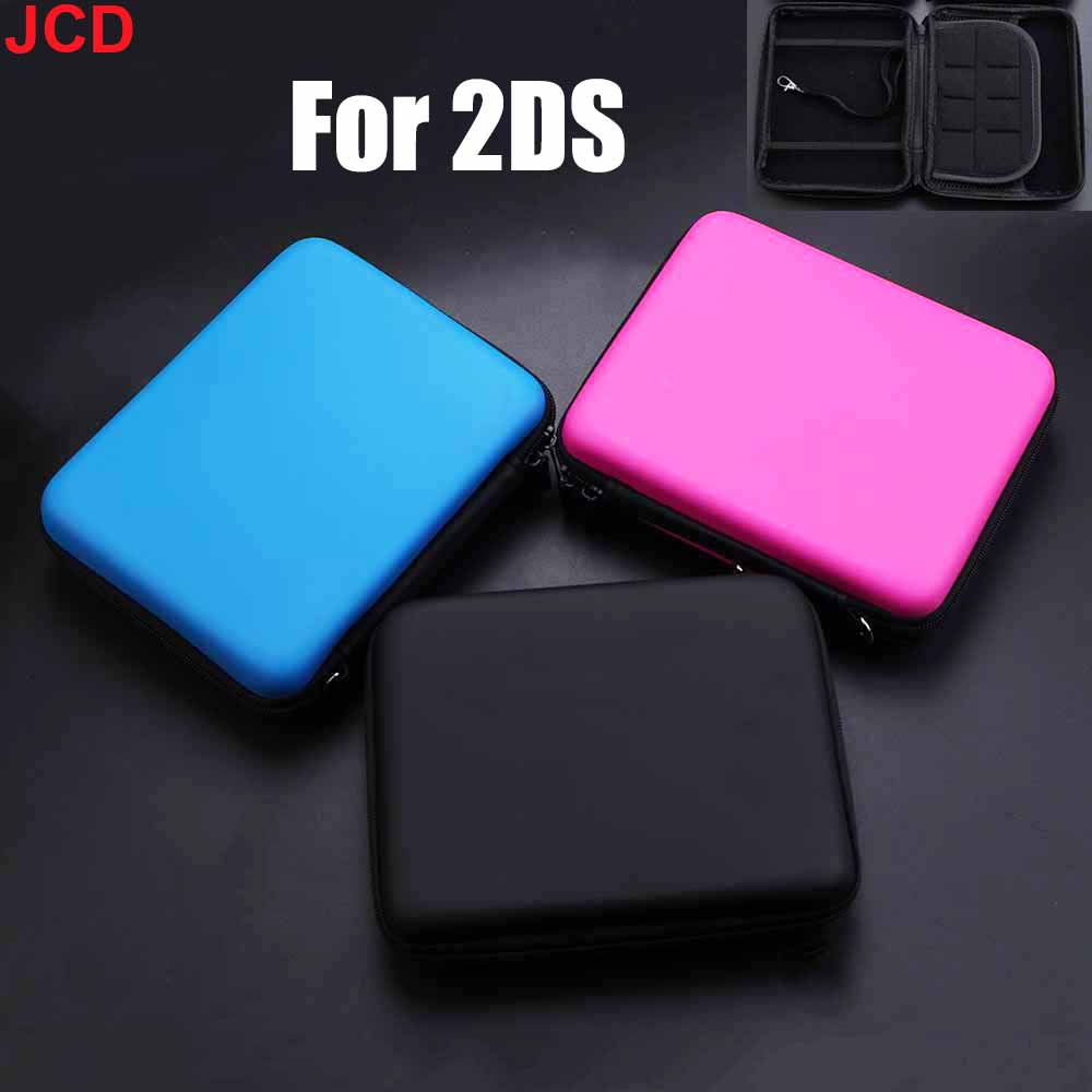 JCD Hard EVA Storage Zip Case Protective Holder For 2DS Game Card Shell Cover Bag High Quality Game Card Shell Storage Box
