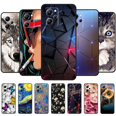 Etui do Xiaomi Poco X5 Pro Zwierzęta Miękki Silikon TPU Pokrowce na Telefon Tylna Klapka do Poco X5 5G Modne Ochronne Odporne na Wstrząsy Fundas