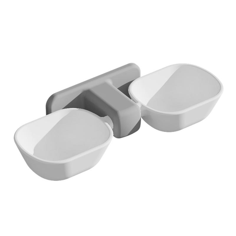 Wall-mounted Hanging Feeding Bowl Anti-wet Mouth Dual-use Automatic Adjustable Height Water Feeder