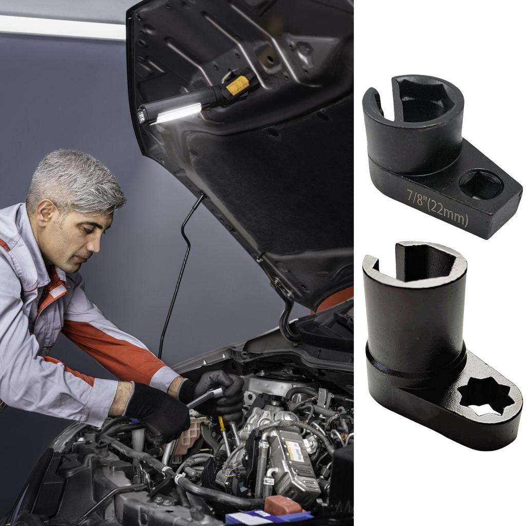 Sauerstoffsensor-Steckschlüssel Demontagewerkzeug Für Sauerstoffsensor Ergonomisches Wartungszubehör Für Motor Kfz-Mechaniker Auto