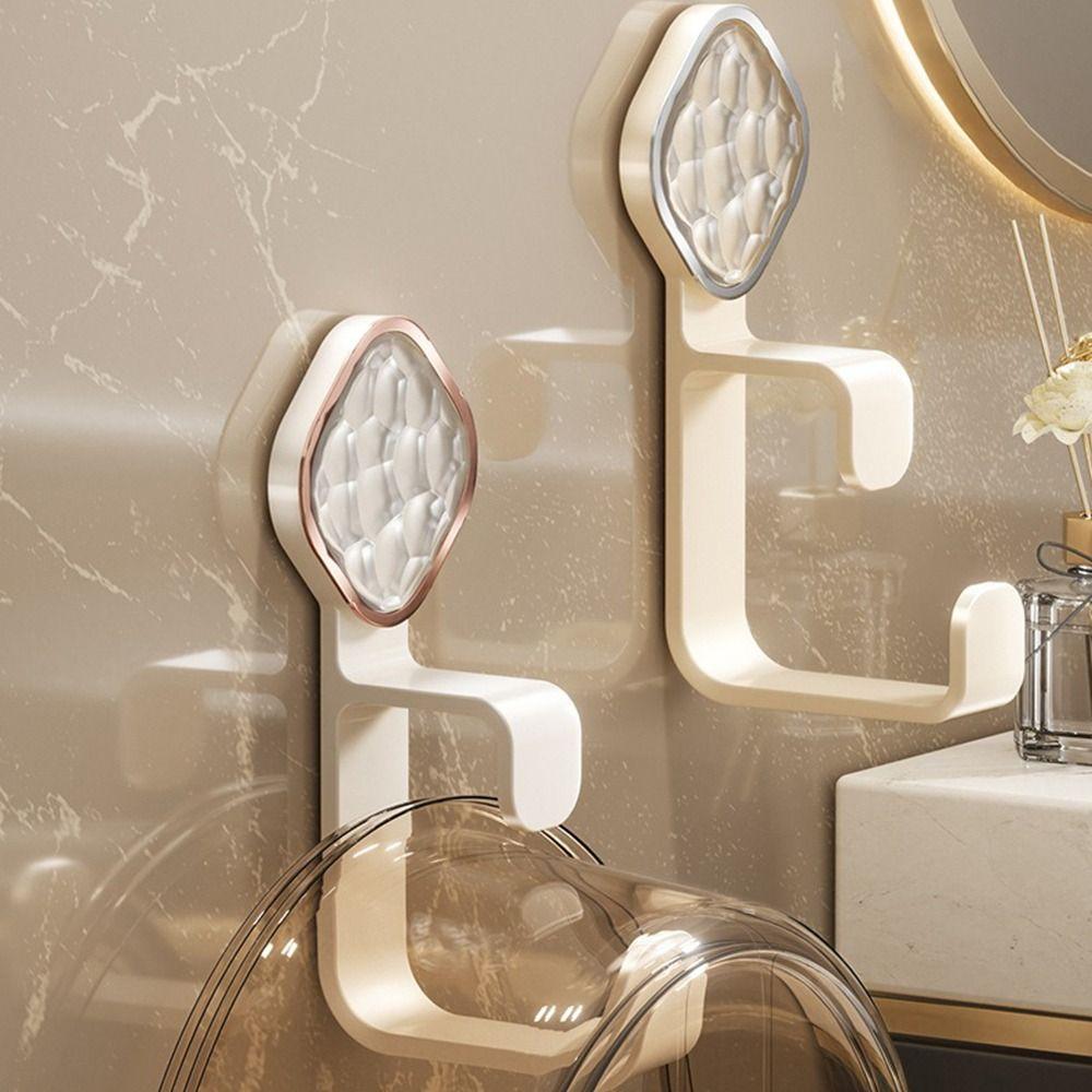 Plastic Basin Storage Rack Adjustable Household Hanging Shelf Durable Washbasin Hook
