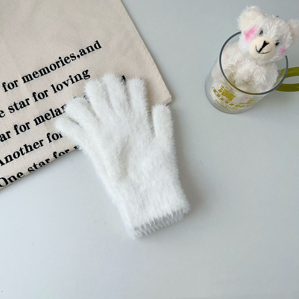 Thickened Touch Screen Gloves Breathable Non-slip Gloves Fashion Knitted Gloves  Winter