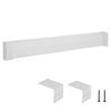 Baseboard Heater Covers, Premium Series 1527 Mm Standard Electric Heating Unit Front Cover for Home Improvement, Heavy-duty Steel