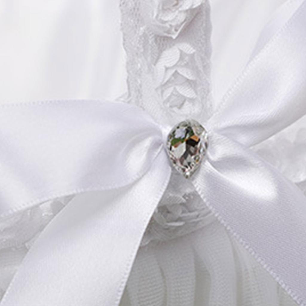 Wedding Flower Girl Basket Simple Lace for Rhinestone Collection Royal Design with Lace Flowers Roses Ig Popular for Par