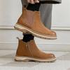 Fashion Lassics All-match Basic Boots High Side Zipper Versatile Motocross Boots 2024 New Arrival Men Boots Men's Casual Outdoor Shoes