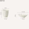 75ml Peony Embossed Ceramic Tea Cup Creative Kung Fu Tea Set Office Study Tea Cup Chinese Tea Ceremony Tea Set Accessories