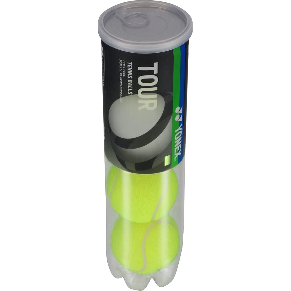 YONEX TOUR Tennis Balls 4 Balls Per Can 3 Cans Yellow