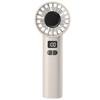 Ice Compress High-speed Cooling Fan Handheld Fans USB Rechargeable Portable Mini Fan LED Digital Display, Travel,Camping,Outdoor