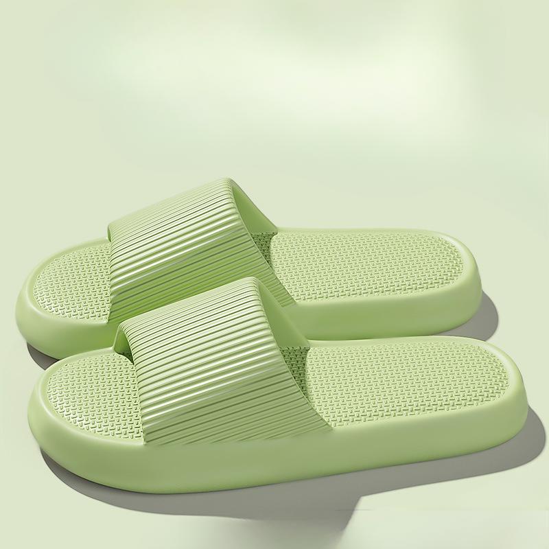 

Шлепанцы, Нескользящая и Непахнущая Домашняя Обувь для Ванной Комнаты, Чтобы Чувствовать Себя Словно Наступаешь на Фекалии Fits 39-40 зелёный