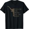 Follow The Word Not The Herd Christian Cow T-shirt