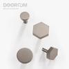 Dooroom Brass Modern Brushed Nickel Silver Hook Wall Installation