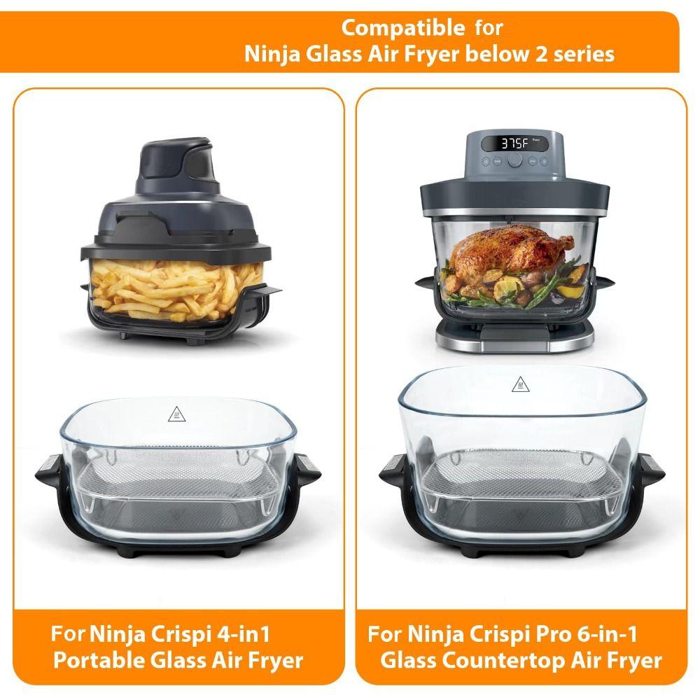 SUS304 Air Fryer Accessories Cooking Rack for Ninja Crispi FN101/FN103/FN100/Pro AS101 Baking