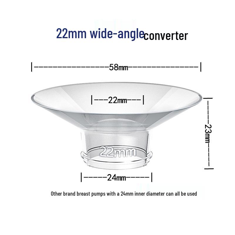 Wearable Hands-Free Breast Pump Flange Converter for Spectra and Newby by Little Bear
