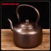 Bollitore in Rame Retrò, Pentola per Bollire l'Acqua in Rame Rosso, Bollitore da Cucina per Bollire il Tè, Aggiungere Pentola per Zuppa, Bollitore per Tè Salutare, 3L