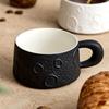 Ceramic Coffee Cup and Plate Set, High-end and Exquisite Mug, Breakfast Cup, Home Tea Cup with Spoon, Couple Cup