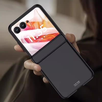 Skin Feel Hinge Protection Phone Case for Motorola Razr 50 50Ultra Matte Hard Shockproof Cover Full Protection Cover
