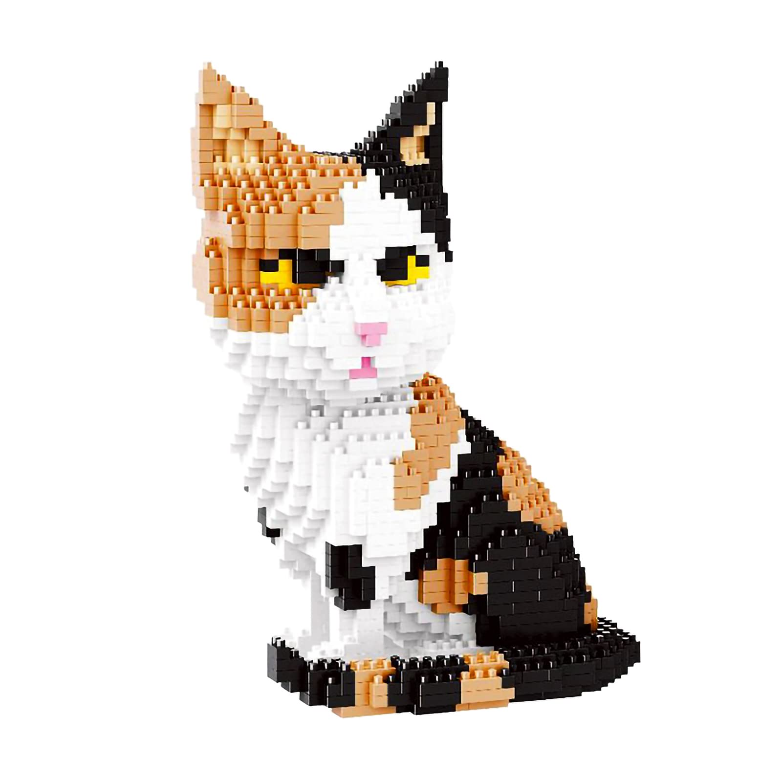 

Andux Space Mini Building Block Animal Set, DIY Micro 3D Building Toy, KLJM-05 (Sanhua Cat 1191pcs)