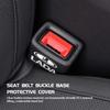 Car Seat Belt Base Cover Trim Seat Safety Buckle Socket Protective For Lada Niva Vesta 4X4 Largus Priora Granta Samara Kalina