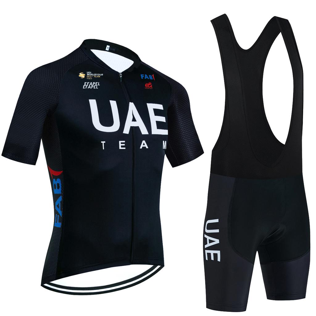 New ITALIA Cycling Jersey Pink UAE TEAM Bike Jersey Shorts Set Ropa Ciclismo Men Women Summer Pro Bicycle Maillot Clothing