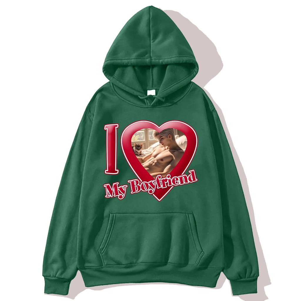Valentines Day Perfect Hoodies Love and Deepspace Sylus Pullovers I Love My Boyfriend Sylus Sweatshirts Fashion Hoody