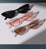 3 Pairs Per Set Small Cat Eye Sunglasses Women Cute Skinny Cat Eye Eyewear Retro Vintage Narrow Cateye Sunglasses Set