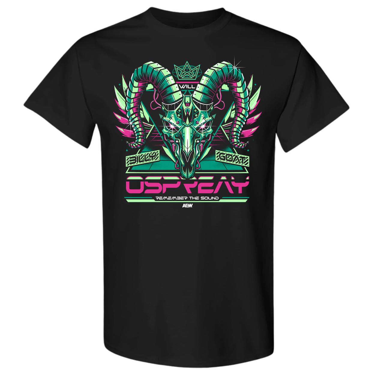 Will Ospreay - Remember the Sound AEW Official T-Shirt S разноцветный