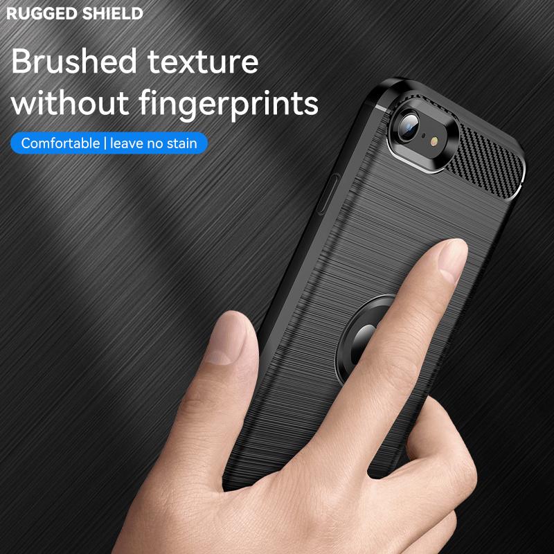 Für Hülle iPhone SE 2022 Hülle Für iPhone 13 Pro Max Hülle Stoßfeste TPU Kohlefaser Hülle Für iPhone 13 Pro Max SE 2022 Fundas