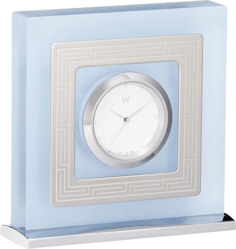 Wedgwood Official Wedding Gift Intaglio Neo Table Interior Wedding Wedding Present for the Bride and Officially Imported Wrapping Clock, Clock,