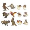 3D Stereo Jurassic Dinosaurier Harz Kühlschrankmagnet für Kinder