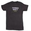 Men's Thomas Rhett Big Yellow Square 2019 Tour Tee T-shirt Medium Black