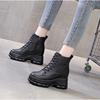 Hot Fashion Chunky Heel Long Boots Platform Lolita Boot Punk Gothic Roleplay Party Sweet Cool Side Zipper Women Boots Shoes32-46
