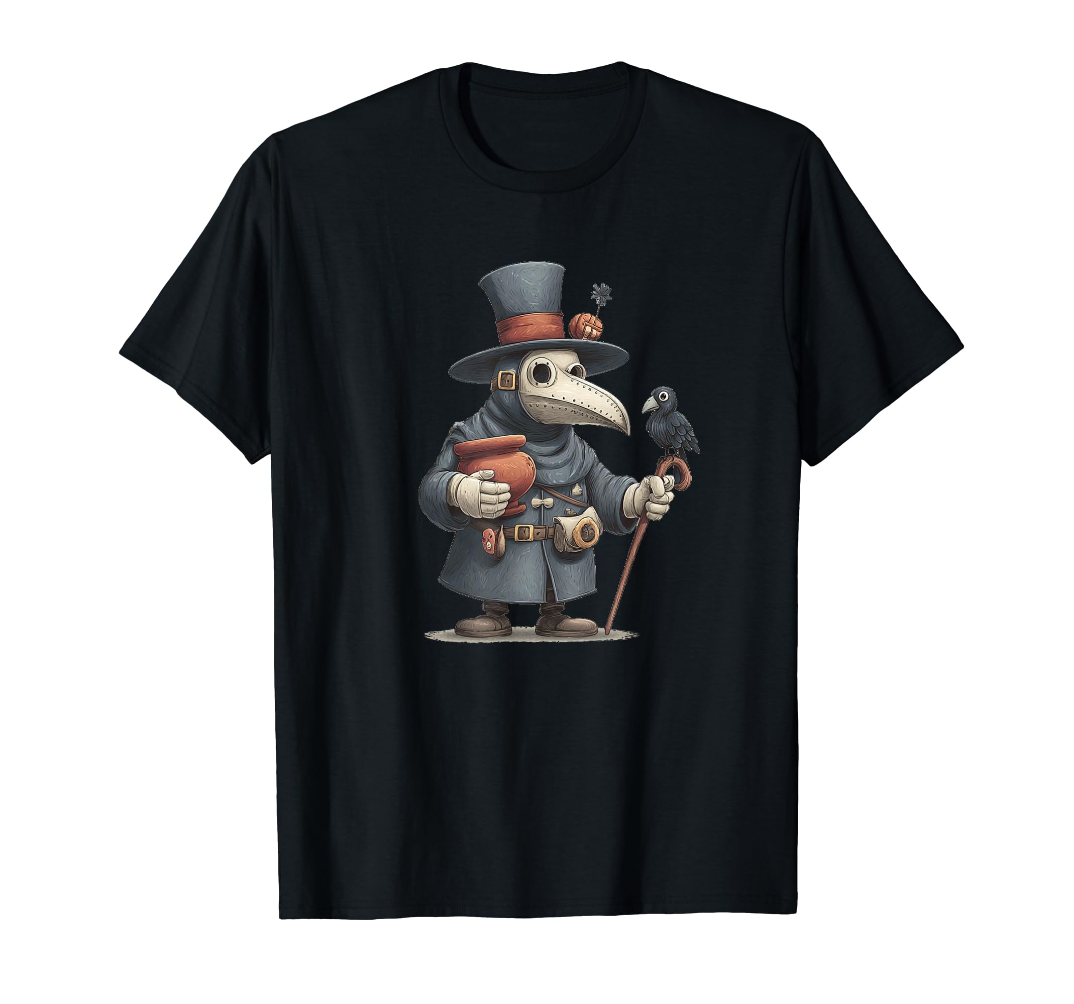 Pretty Kingdom Doctor Costume T-Shirt with Plague Mask