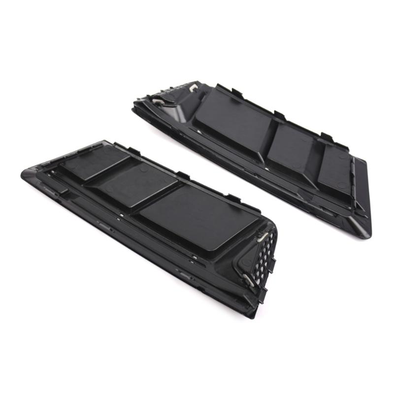 Auto Fog Lamp Frame Grille Trim ExteriorsLight Cover Air Guide Lower Bumper Grille Compatible for B9 2016 2017 2018 Part