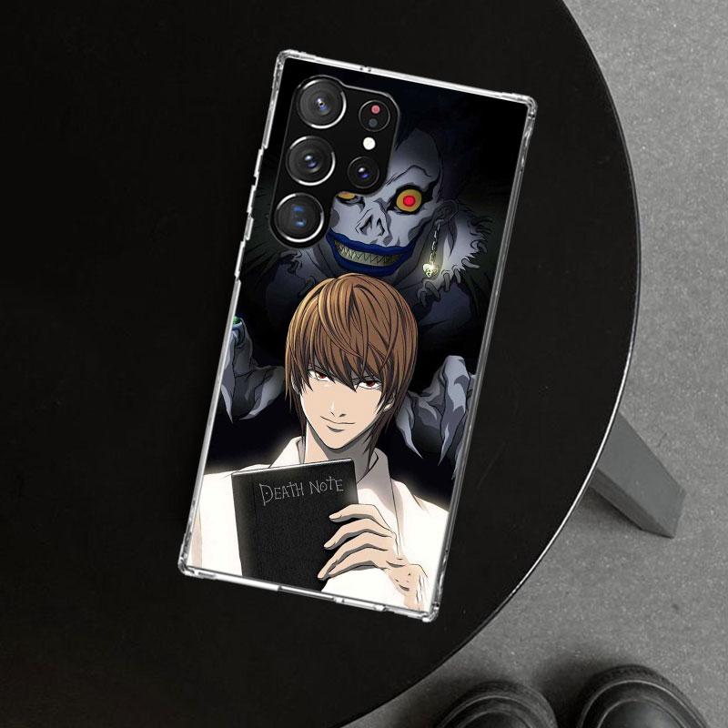 N-Note D-Death Anime Ryuk Phone Case Cover for Samsung Galaxy S26 S25 Edge S24 S23 Ultra S22 Plus S21 FE S20 + Art Customized Fu