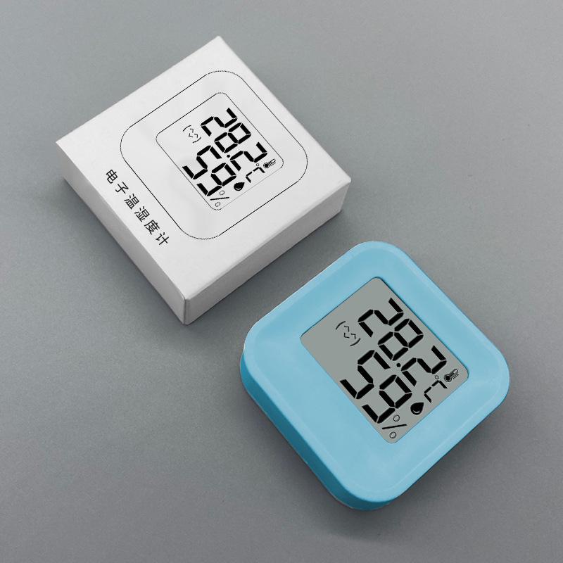 Mini digitální termo-vlhkoměr pro vnitřní/venkovní použití: Ideální pro dětské pokoje a skleníky.