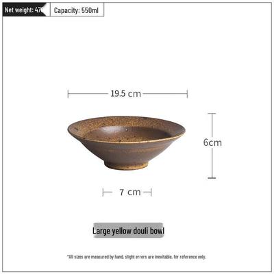 Japanese Style Stoneware Ramen Bowl