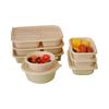 Aoran Degradable Disposable Compartment Takeaway Food Containers