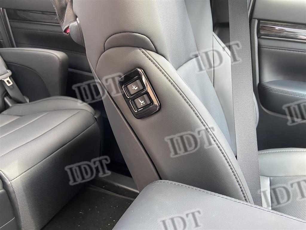 IDT 30 Series Alphard Vellfire Piano Black Power Seat Switch Cover 2nd Row Passenger