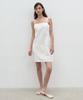 Seolan Linen Blend Midi Dress_White