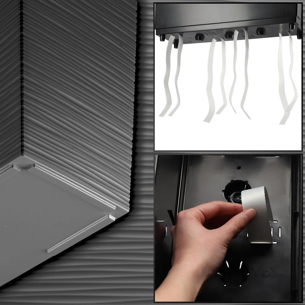 KADAX Flowerpot Flowerpot + Insert Garden Flowerpot Tall Terrace 19x56cm