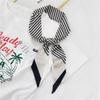 Women's Silk Summer Scarf: Long, Narrow Ribbon Tie for Shirts & Bags
