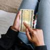 Przenośna Metalowa Lista Zakupów Trwała Tablica Przypominająca Pamięć Tablica z Przesuwanymi Zakładkami Tablica z Listą Kontrolną Rodzina