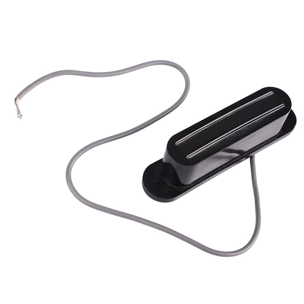 Gitarre Hot Rails Tonabnehmer 2 Polschuhe Geräuscharm Schwarz Instrumentenzubehör für Mandoline