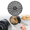 Fryer Grill Pan Grate Insert Cooking Convenient Crisper Plate, Rack for Vegetable, Steak
