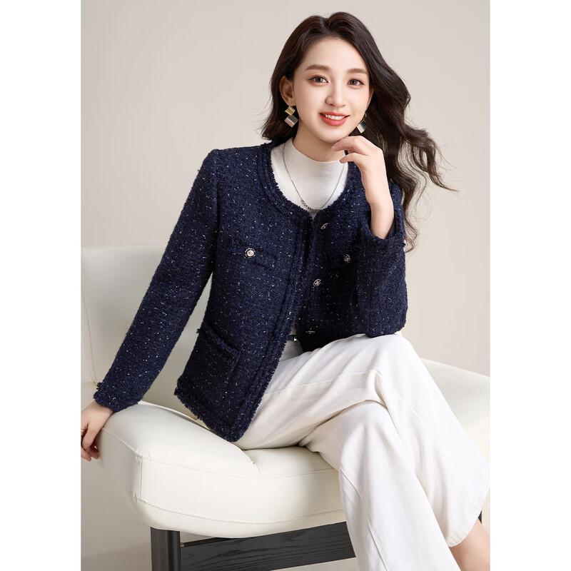 

Kebelier Elegant Commuter Tweed Jacket L