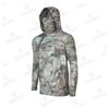 Pelagic Fishing Shirt Men Long Sleeve UPF 50 Sun Protection Quick Dry Gear With Hood