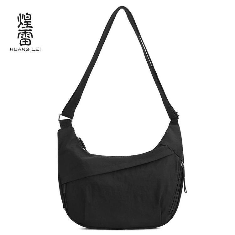 2025 New Fashion Lazy Style Large Capacity Messenger Bag Simple Versatile Nylon Women's Bag Trend Lightweight Shoulder Bag
